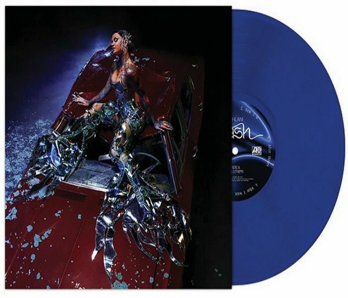 Crash - Blue Vinyl LP vinyl record cover