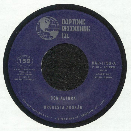 Con Altura - Vinyl Single vinyl record cover