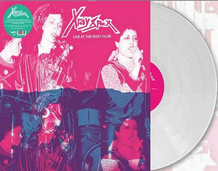 Live At The Roxy Club - Limited Edition White Marbled Vinyl LP vinyl record cover