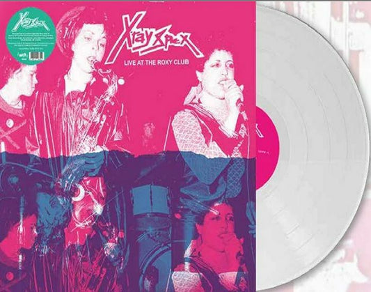 Live At The Roxy Club - Limited Edition White Marbled Vinyl LP vinyl record cover