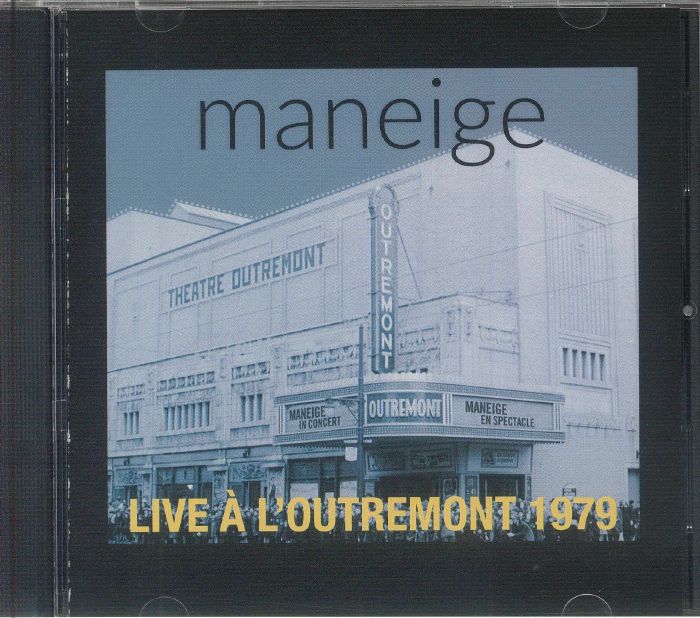 Live à l'Outremont 1979 - CD CD cover