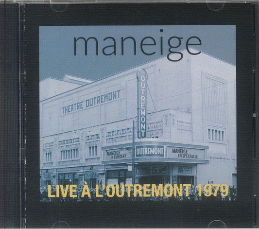 Live A L'outremont 1979 - CD CD cover