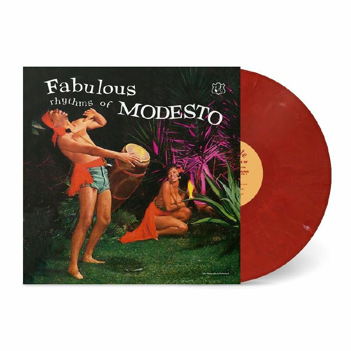 Fabulous Rhythms Of Modesto - Limited Edition Red Vinyl LP vinyl record cover