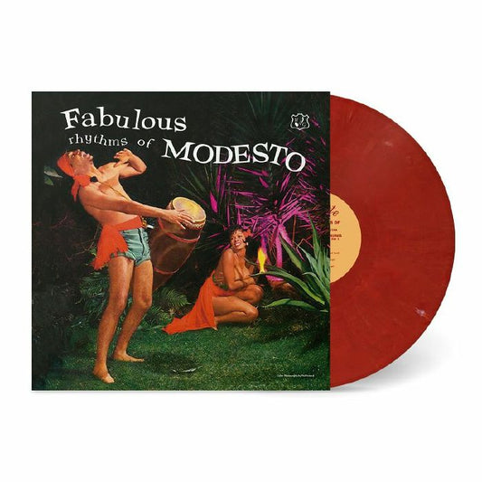 Fabulous Rhythms Of Modesto - Limited Edition Red Vinyl LP vinyl record cover