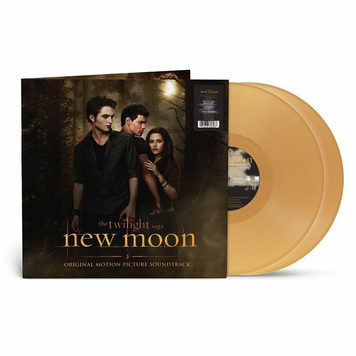 The Twilight Saga: New Moon (Soundtrack) - Gold Vinyl 2xLP vinyl record cover