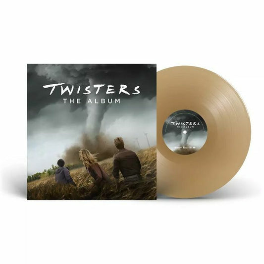 Twisters: The Album (Soundtrack) - Limited Edition Tan Vinyl 2xLP vinyl record cover