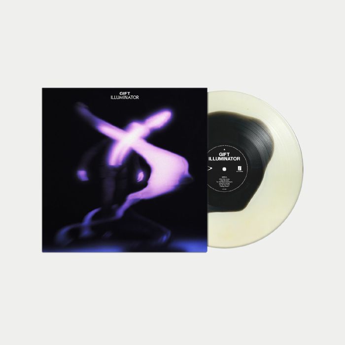 Illuminator - Glow White & Black Dot Merge Vinyl LP vinyl record cover