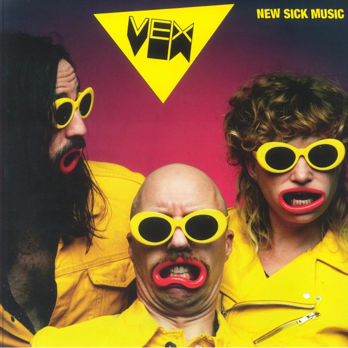 New Sick Music - Limited Edition Yellow Vinyl LP vinyl record cover