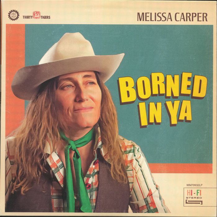 Borned In Ya - Green Vinyl LP vinyl record cover