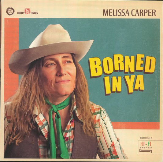 Borned In Ya - Green Vinyl LP vinyl record cover