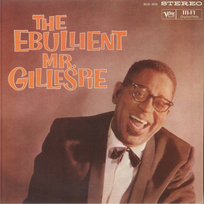 The Ebullient Mr Gillespie - Vinyl LP vinyl record cover