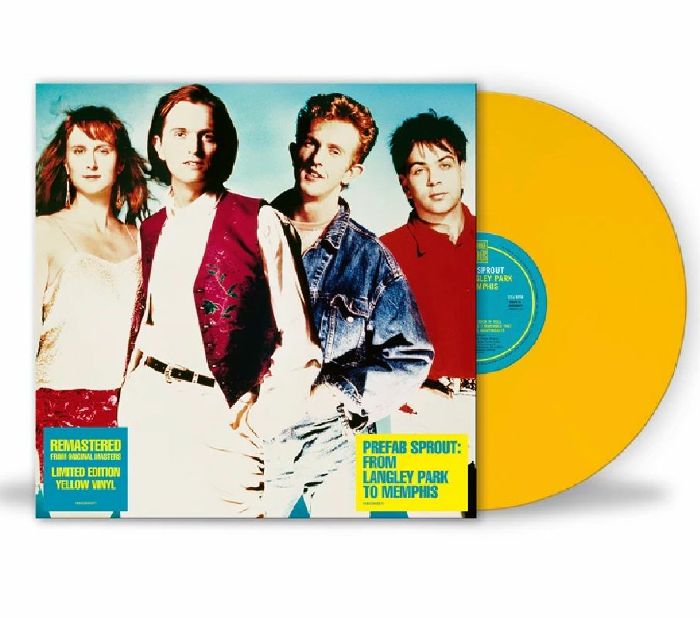 From Langley Park To Memphis - Limited Edition Yellow Vinyl LP vinyl record cover