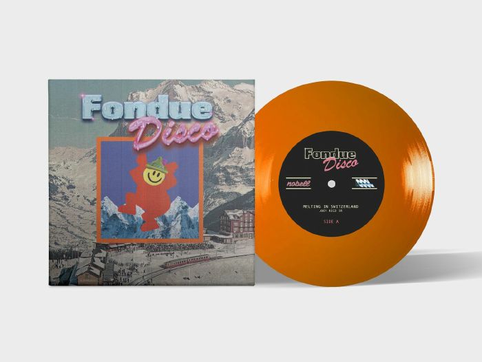 Fondue Disco - Orange Vinyl Single vinyl record cover