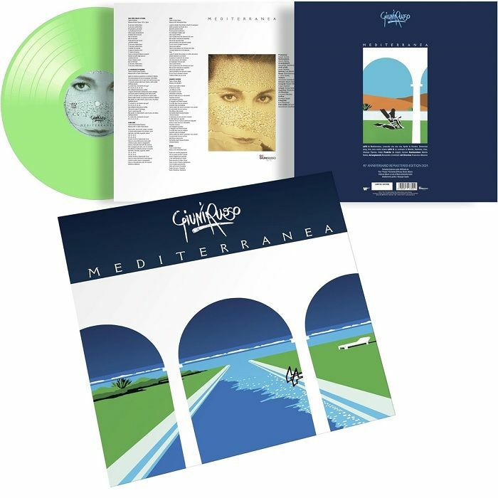 Mediterranea - 40th Anniversary Edition Green Vinyl LP vinyl record cover
