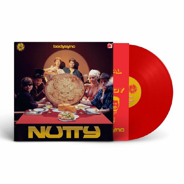 Nutty - Red Vinyl LP vinyl record cover