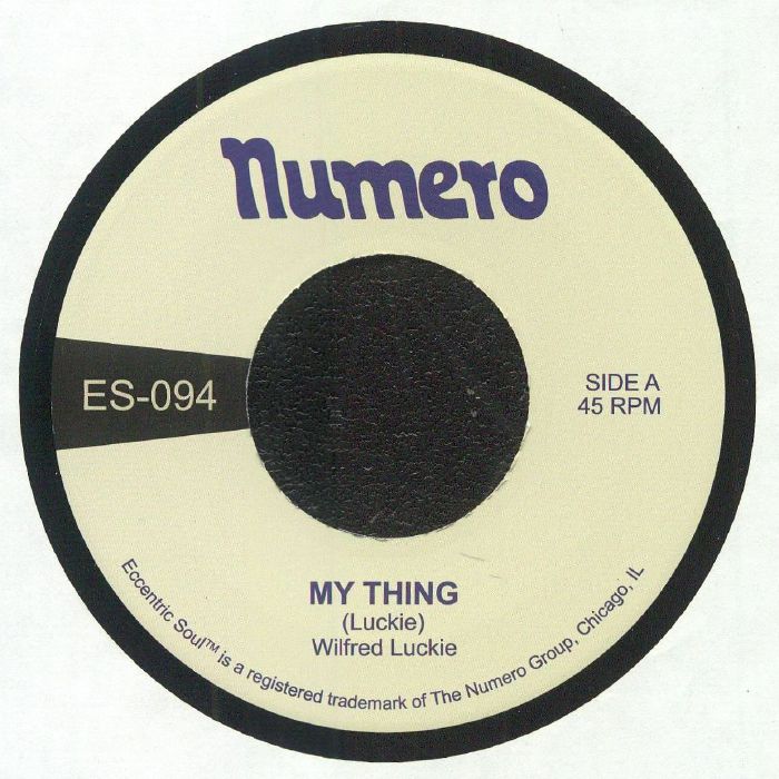 My Thing - Vinyl Single vinyl record cover