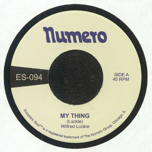 My Thing - Vinyl Single vinyl record cover