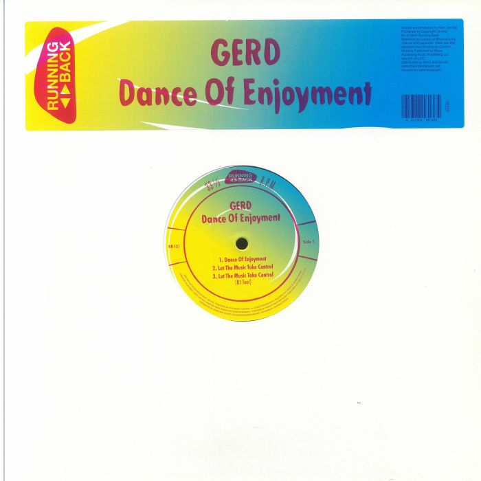 Dance Of Enjoyment - Vinyl EP vinyl record cover