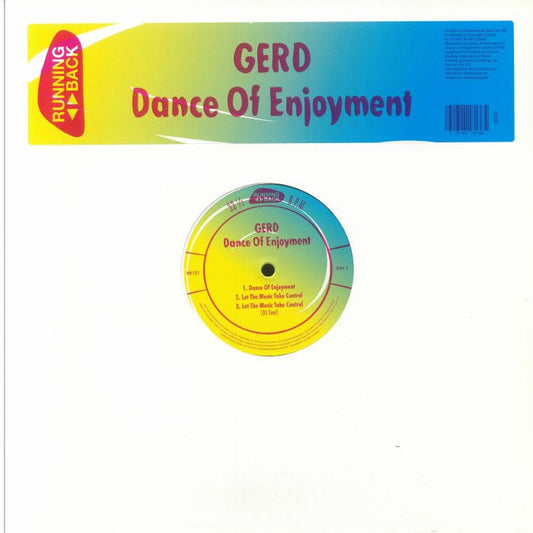 Dance Of Enjoyment - Vinyl EP vinyl record cover