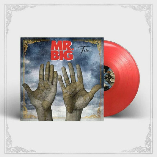 Ten - Red Vinyl LP vinyl record cover