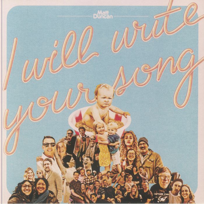 I Will Write Your Song Vol 1 - Orange Marbled Vinyl LP vinyl record cover