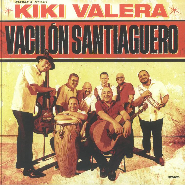 Vacilon Santiaguero - Orange Vinyl LP vinyl record cover