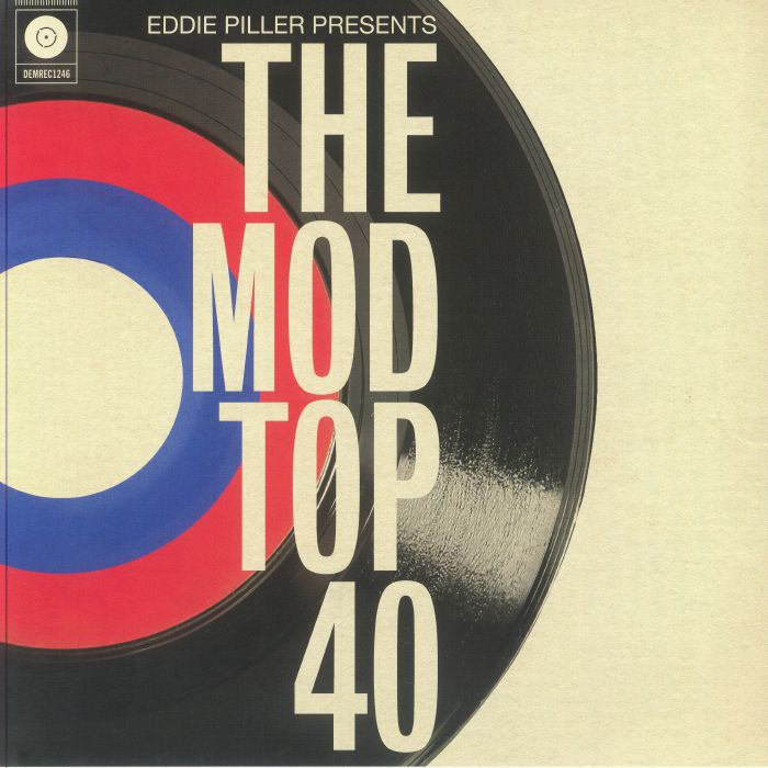 The Mod Top 40 - 2xLP vinyl record cover