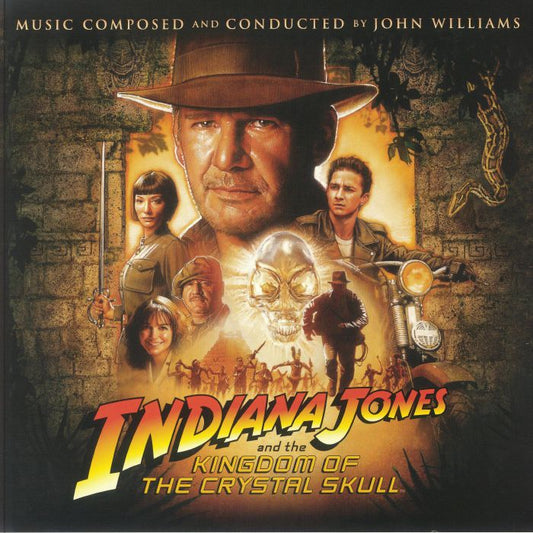 Indiana Jones & The Kingdom Of The Crystal Skull (Soundtrack) - 2xLP vinyl record cover