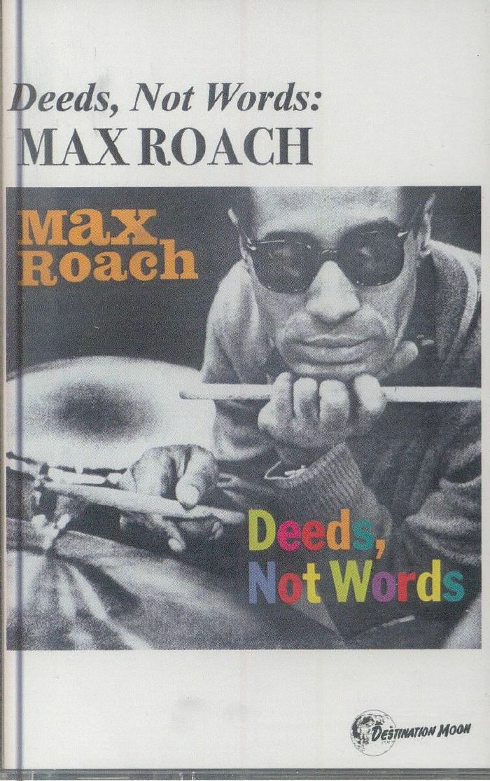 Deeds, Not Words - Limited Edition Cassette audio cassette cover