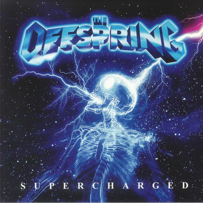Supercharged - Blue Vinyl LP vinyl record cover