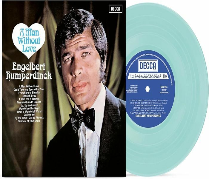 A Man Without Love - Limited Edition Bottle Green Vinyl LP vinyl record cover