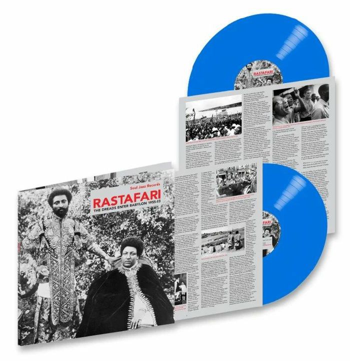 Rastafari: The Dreads Enter Babylon 1955-83 - Blue Vinyl 2xLP vinyl record cover