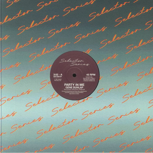 Party In Me - Vinyl Single vinyl record cover