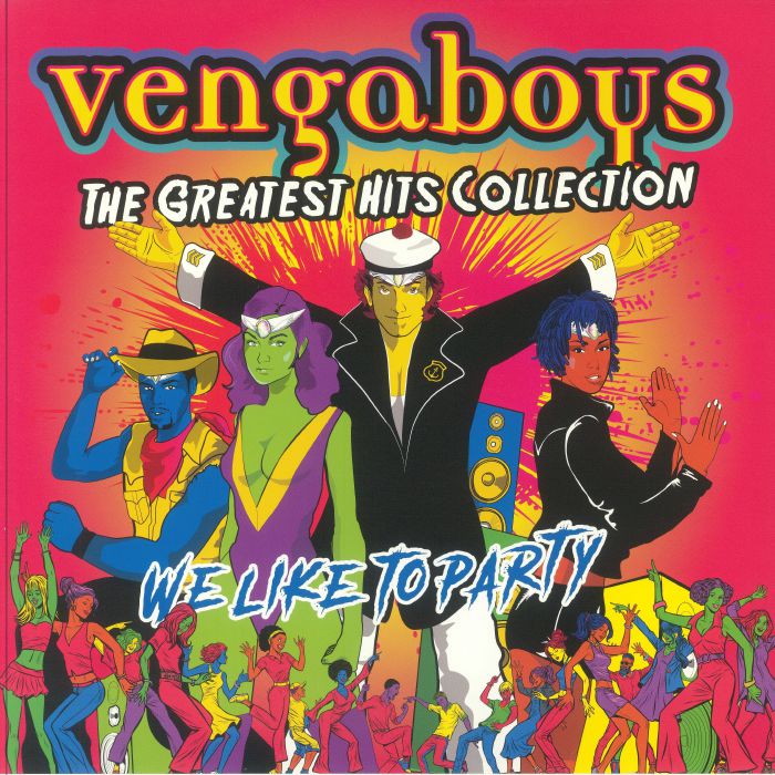 We Like To Party: The Greatest Hits Collection - Green Vinyl LP vinyl record cover
