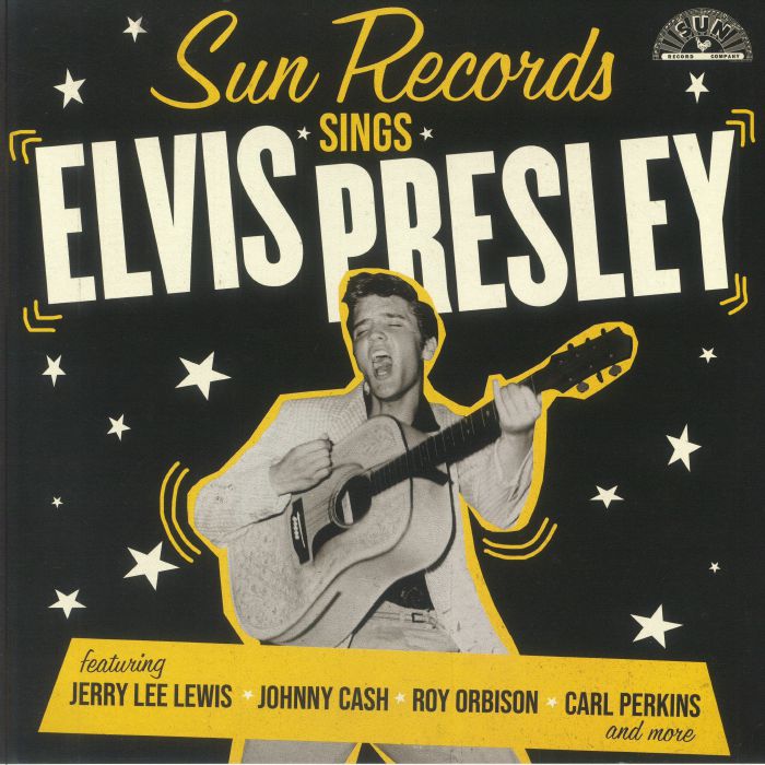 Sun Records Sings Elvis Presley - Clear Smokey Vinyl LP vinyl record cover