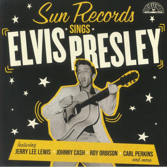 Sun Records Sings Elvis Presley - Clear Smokey Vinyl LP vinyl record cover
