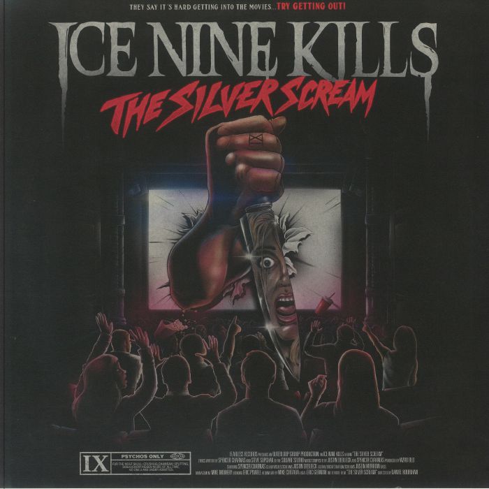 The Silver Scream - Bloodshot Vinyl 2xLP vinyl record cover