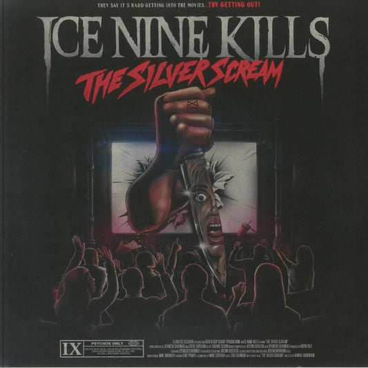 The Silver Scream - Bloodshot Vinyl 2xLP vinyl record cover