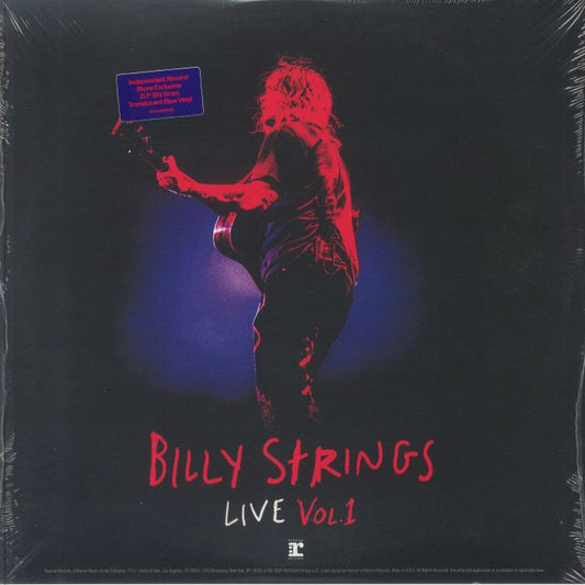Live Volume 1 - Translucent Blue Vinyl 2xLP vinyl record cover