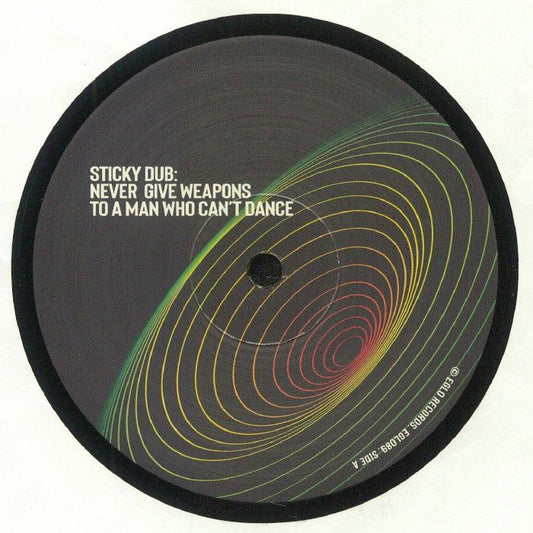 Never Give Weapons To A Man Who Can't Dance - Vinyl EP vinyl record cover