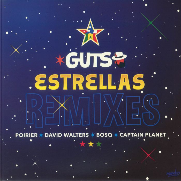 Estrellas Remixes - Limited Edition Vinyl EP vinyl record cover