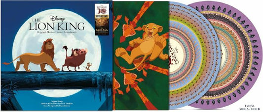 The Lion King (Soundtrack) - 30th Anniversary Zoetrope Picture Disc LP vinyl record cover
