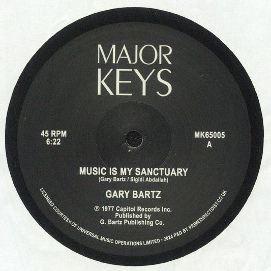 Music Is My Sanctuary / Carnaval De L'Esprit - Vinyl Single vinyl record cover