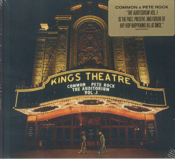 The Auditorium Vol 1 - CD CD cover