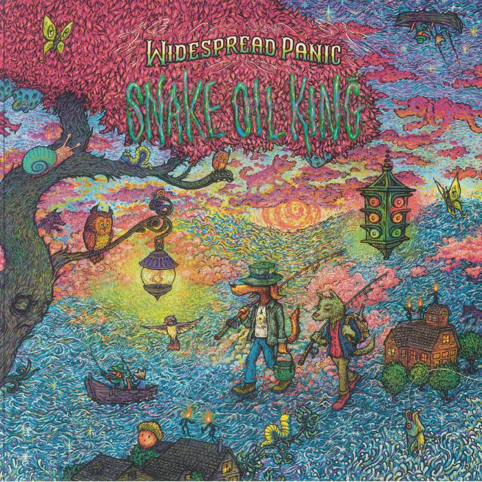 Snake Oil King - Blue Vinyl LP vinyl record cover