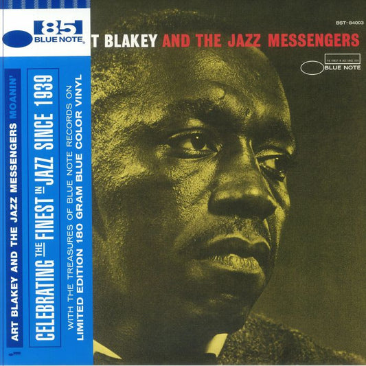 Moanin' - Limited Edition Blue Vinyl LP vinyl record cover