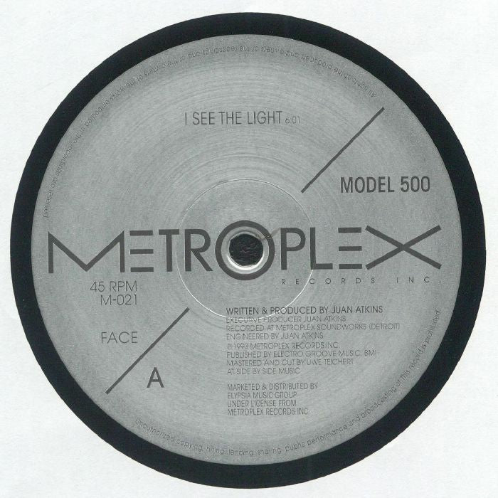I See The Light - Vinyl Single vinyl record cover