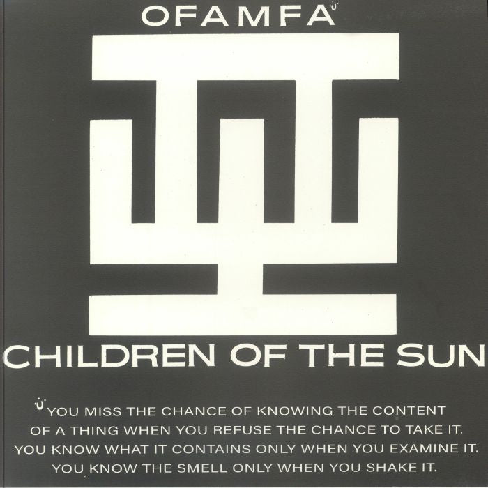 Ofamfa - Vinyl LP vinyl record cover