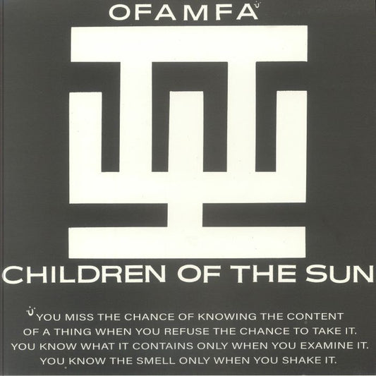 Ofamfa - Vinyl LP vinyl record cover