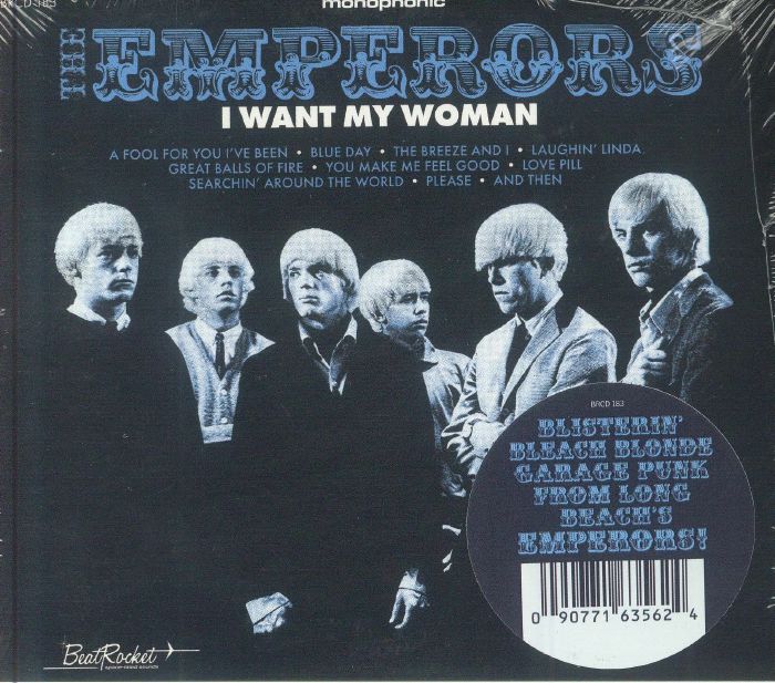 I Want My Woman - CD CD cover